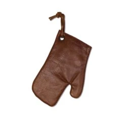 Dutchdeluxes Classic Oven Glove In Classic Brown