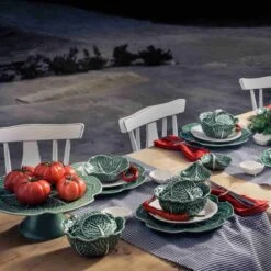 Bordallo Pinheiro Cabbage Dinner Plate, 26cm -Deals Kitchen Hub Store 5DS 6200 couves ac0dfafc 5c43 4485 9dc8 1e278348b981