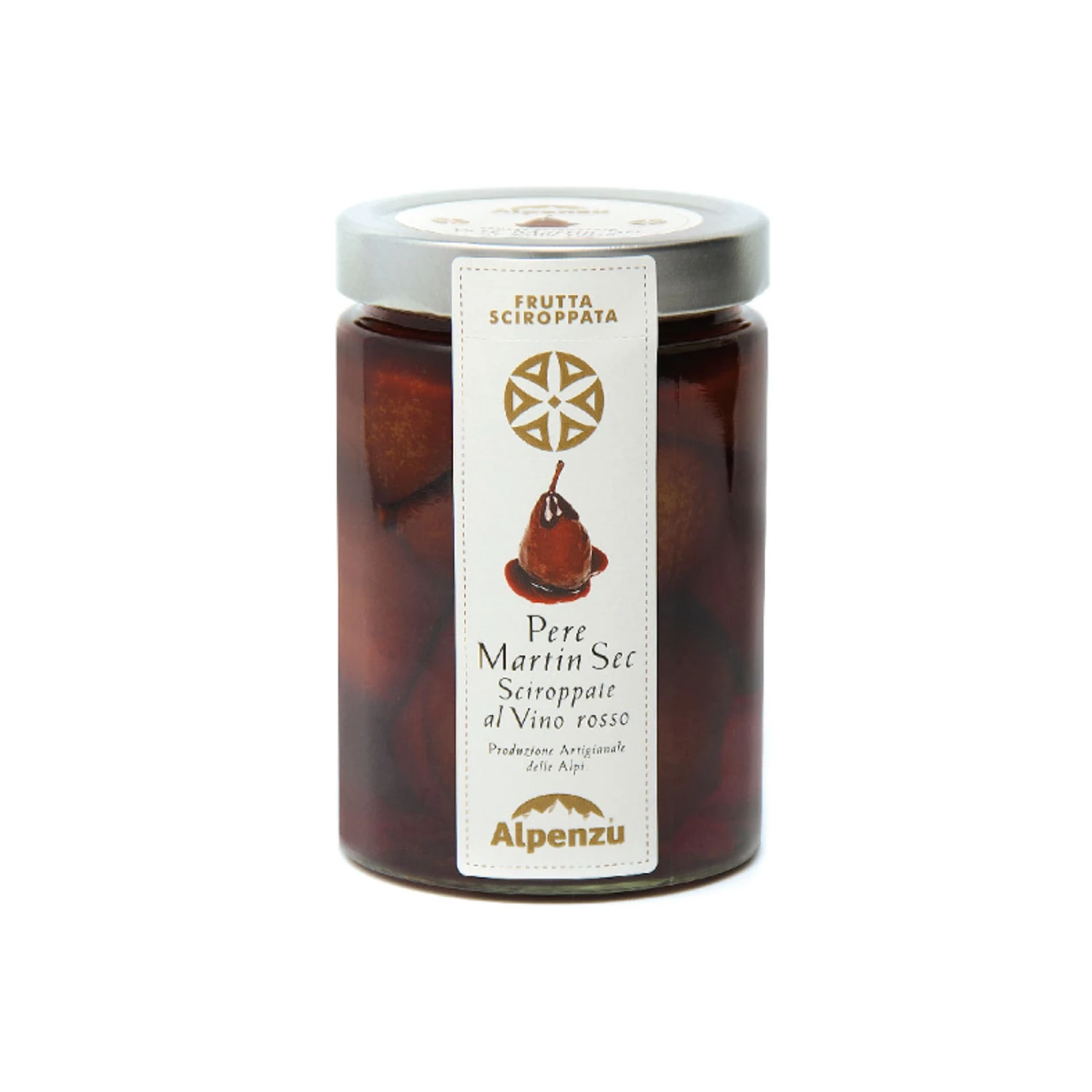 Alpenzu Pears In Red Wine Syrup 580g 1 Alpenzu Pears In Red Wine Syrup 580g