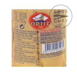 Ortiz Bonito Tuna Fillets In Olive Oil In Glass Jar 220g 3 Ortiz Bonito Tuna Fillets In Olive Oil In Glass Jar 220g -Deals Kitchen Hub Store BD0102 OrtizBonitoTunaFilletsinOliveOilinGlassJar220g nutrition