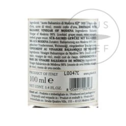 Giuseppe Giusti Balsamic Vinegar Historical Collection In Wooden Casket -Deals Kitchen Hub Store GI0004 GiuseppeGiustiBalsamicVinegarHistoricalCollectioninWoodenCasket nutrition 2