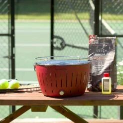 Lotus Grill XL - Red -Deals Kitchen Hub Store GL0003 LotusGrillXL Red LS