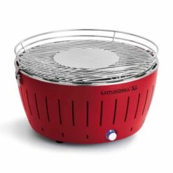 Lotus Grill XL - Red -Deals Kitchen Hub Store GL0003 LotusGrillXL Red angled