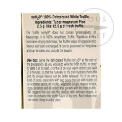 Freeze-Dried Alba White Truffle 2.5g -Deals Kitchen Hub Store GU0236 Freeze DriedAlbaWhiteTruffle 1