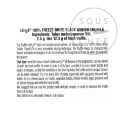 Freeze-Dried Winter Black Truffle 2.5g -Deals Kitchen Hub Store GU0237 Freeze DriedWinterBlackTruffle2