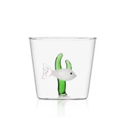 Ichendorf Milano White Fish With Coral Tumbler 35cl