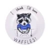 I Think I'll Have Waffles! Side Plate, 20cm