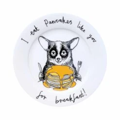 I Eat Pancakes Like You For Breakfast! Side Plate, 20cm