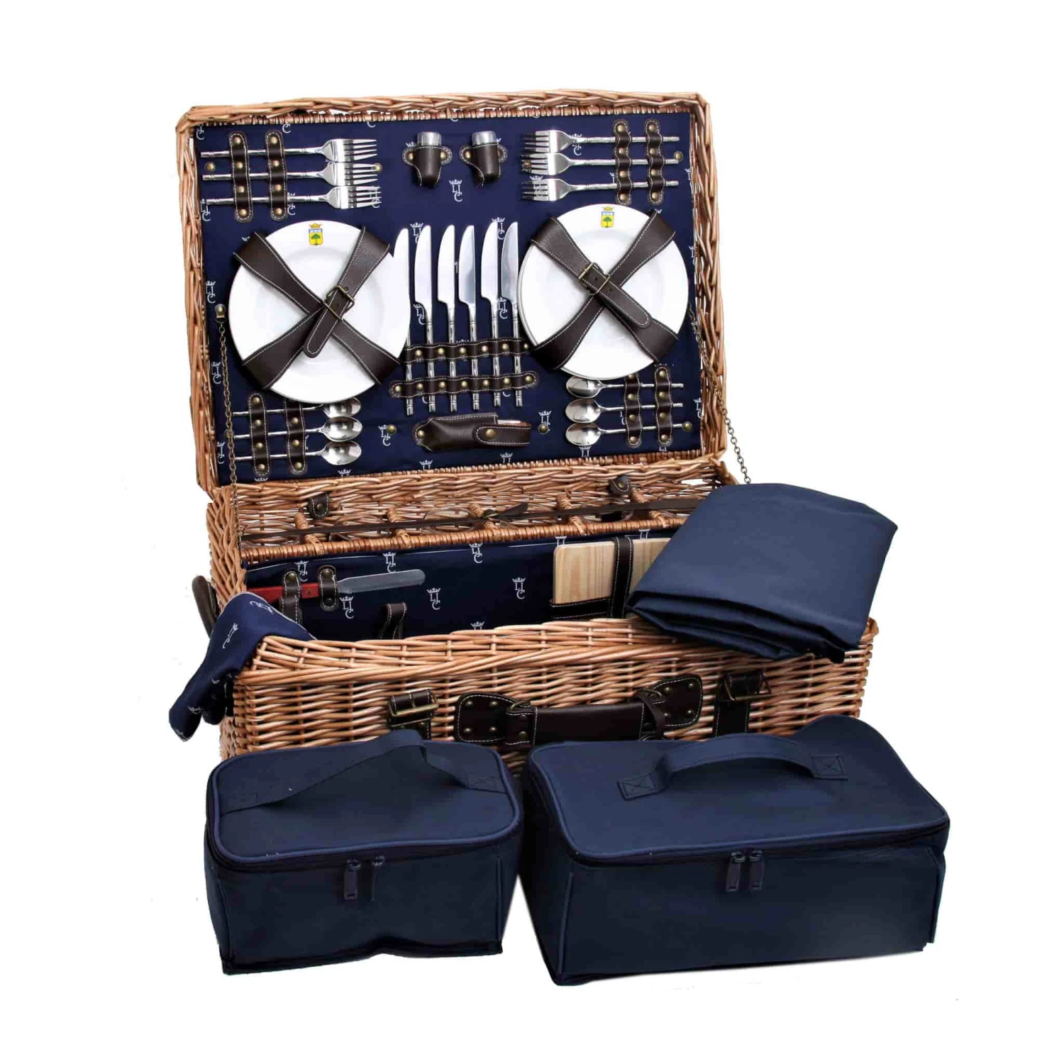 Champs-Elysees Navy Picnic Hamper 4 Champs-Elysees Navy Picnic Hamper - Image 4