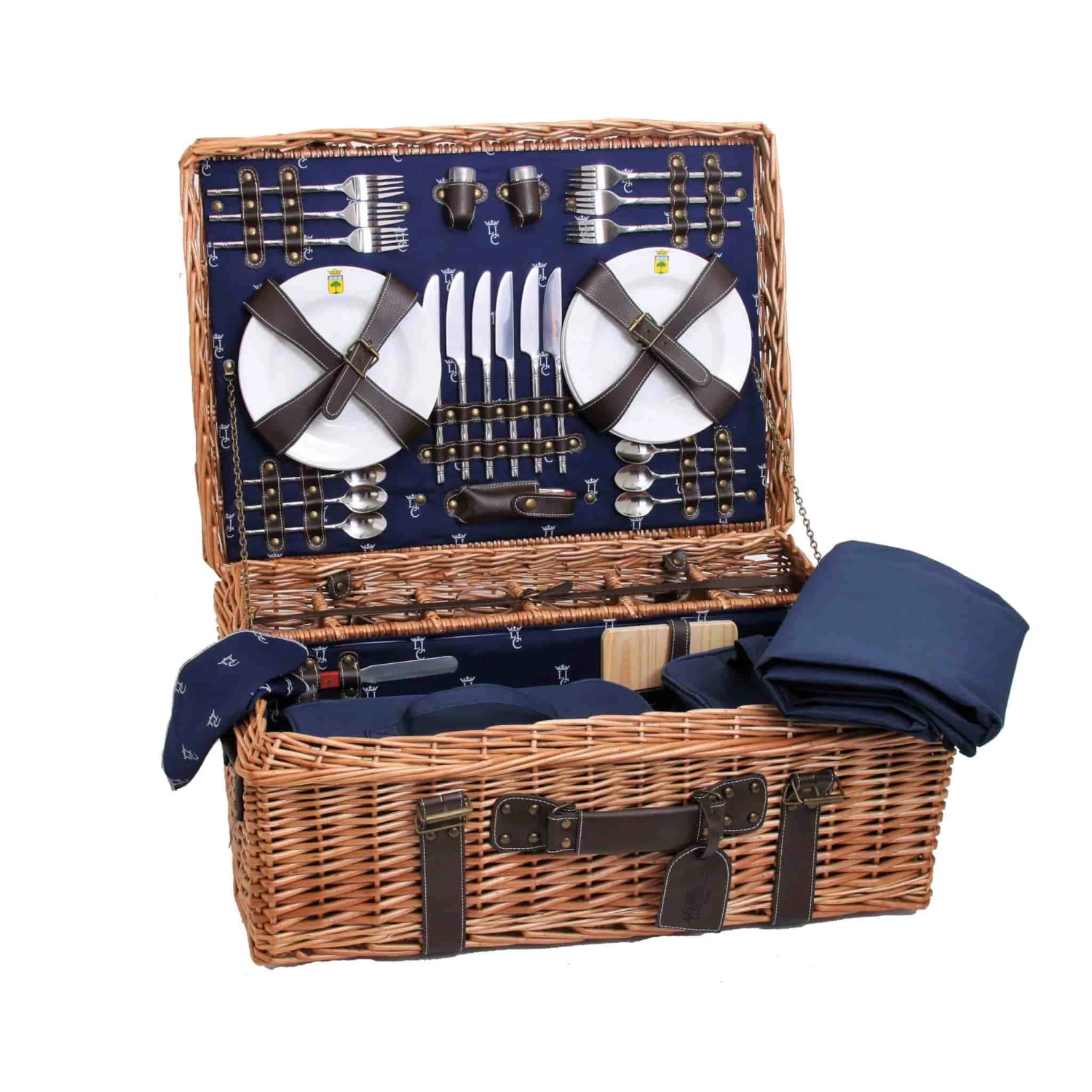 Champs-Elysees Navy Picnic Hamper 3 Champs-Elysees Navy Picnic Hamper - Image 3