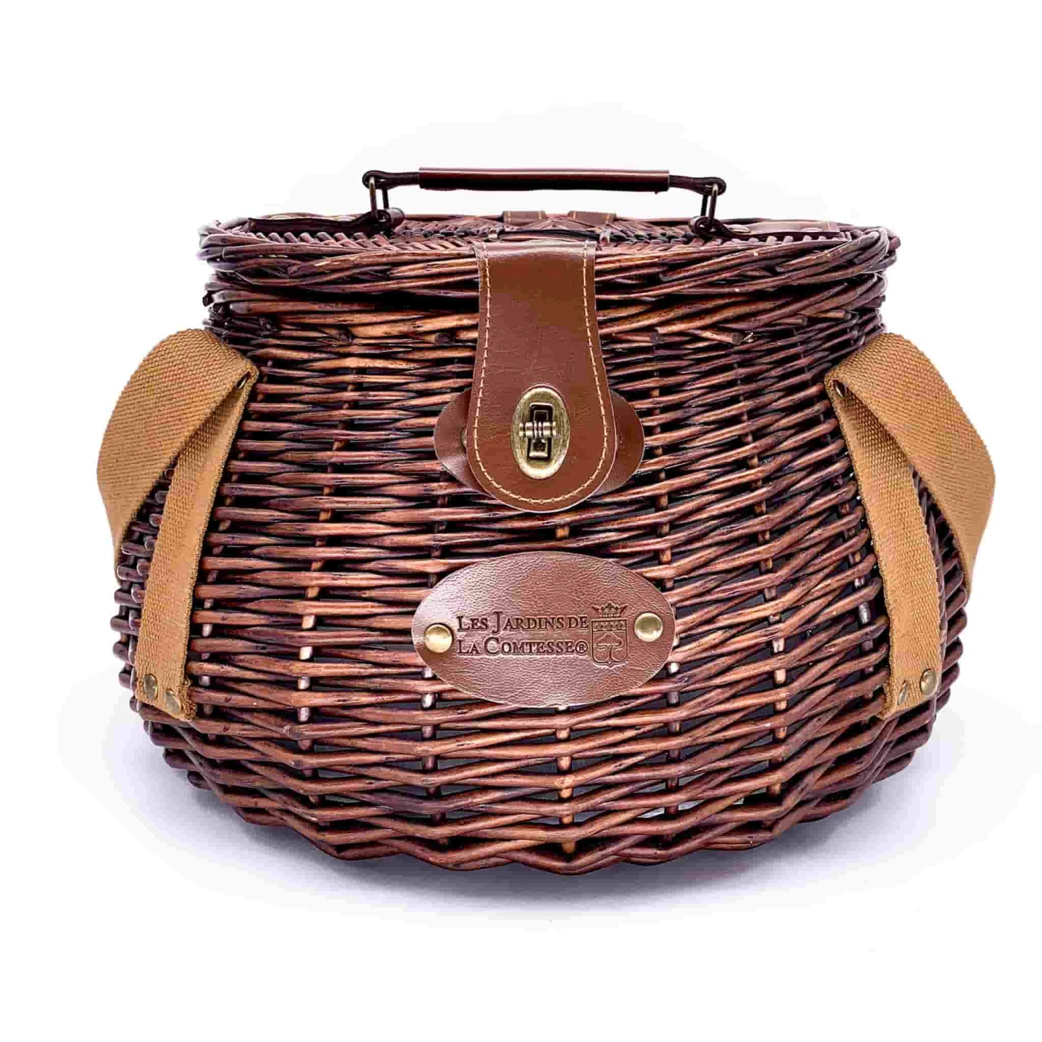 Tuileries Navy Picnic Basket, 2 Person 2 Tuileries Navy Picnic Basket, 2 Person - Image 2
