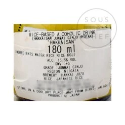 Hakkaisan Junmai Ginjo Hyotanbin Sake 180ml -Deals Kitchen Hub Store JP0151 HakkaisanJunmaiGinjoHyotanbinSake 1