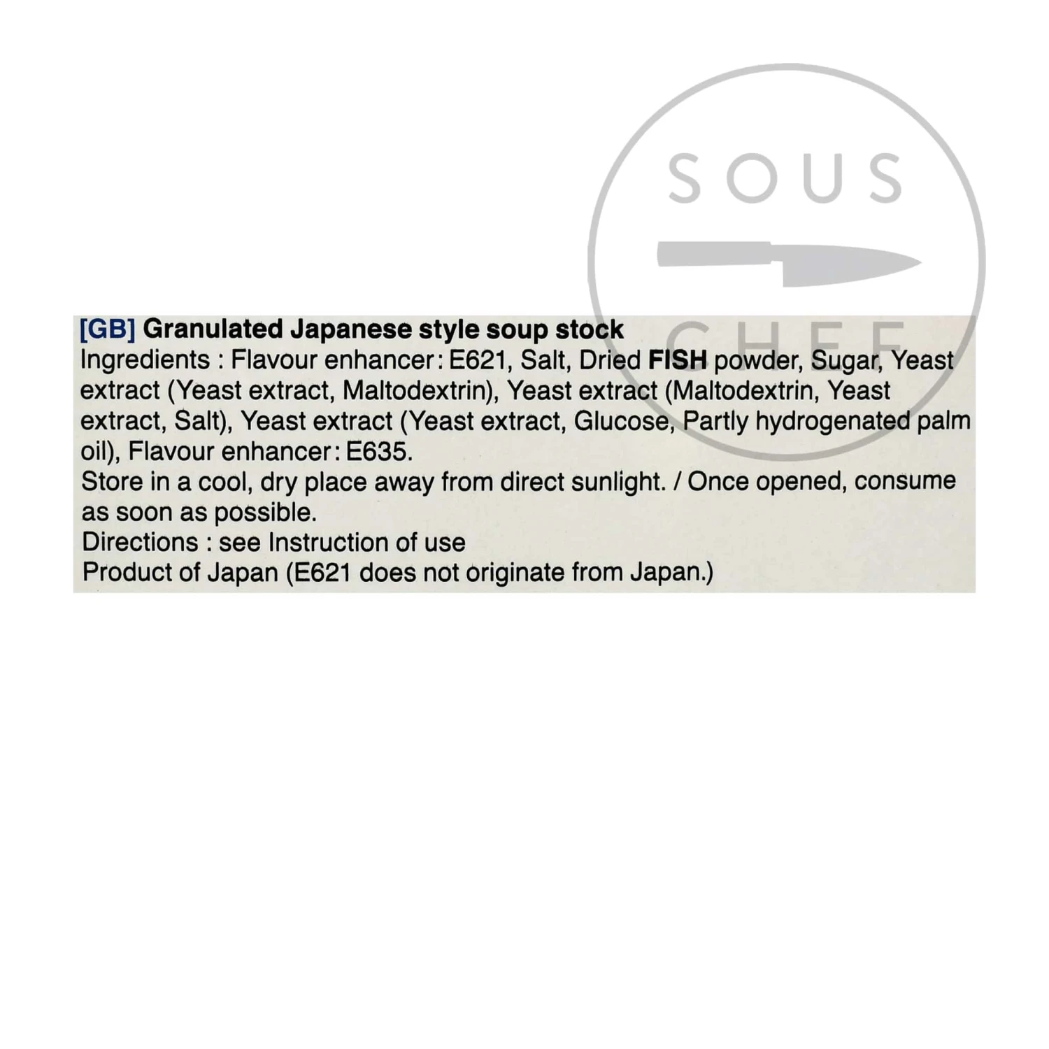 Shimaya Dashi No Moto Powder 1Kg 2 Shimaya Dashi No Moto Powder 1Kg - Image 2