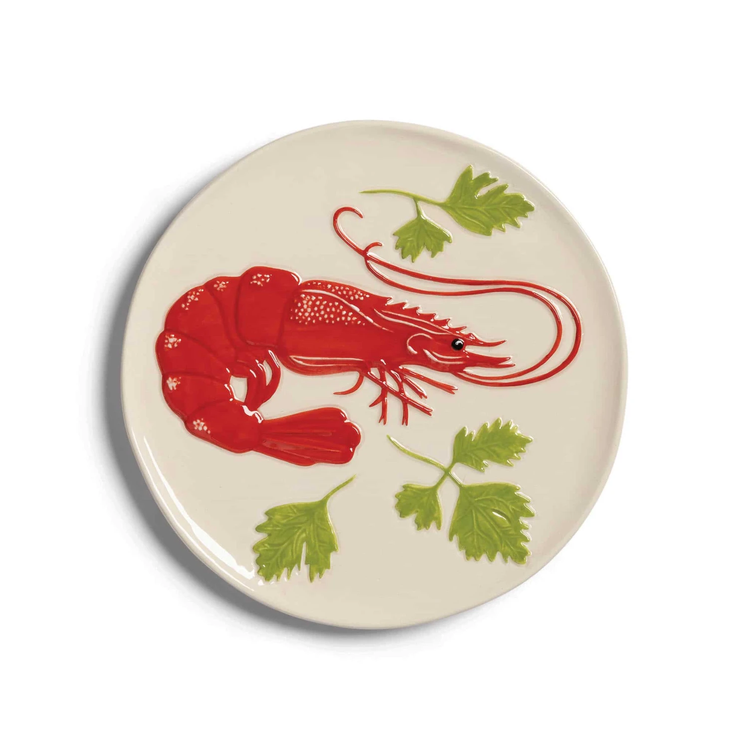 & Klevering Set Of 4 Assorted Seafood Side Plates, 16cm 4 & Klevering Set Of 4 Assorted Seafood Side Plates, 16cm - Image 4