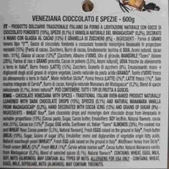 Loison Chocolate And Spices Veneziana, 600g -Deals Kitchen Hub Store LI0025LoisonChocolateandSpicesVeneziana600gIngredients