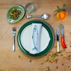 Sardine Design Napkins Box Of 6 -Deals Kitchen Hub Store LT0004 SardineDesignNapkinsBoxof6 LS4