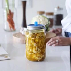 Masontops Wide Mouth Pickle Pipes, Set Of 4 7 Masontops Wide Mouth Pickle Pipes, Set Of 4 -Deals Kitchen Hub Store MJ0004MasontopsWideMouthPicklePipes Setof4Life2