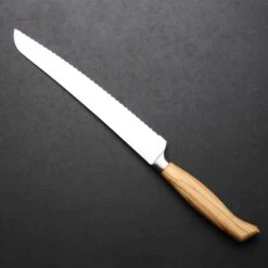 Messermeister Oliva Luxe Bread Knife 23cm -Deals Kitchen Hub Store MK0003 MessermeisterOlivaLuxeBreadKnife23cm backLS