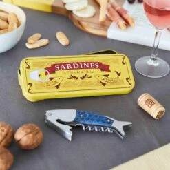 Balvi Sardine In A Tin Corkscrew -Deals Kitchen Hub Store NG0004SardineinaTinCorkscrewLifestyle