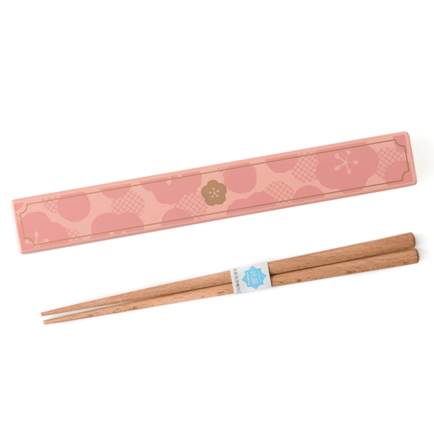 Takenaka Wooden Chopsticks In Pink Case 1 Takenaka Wooden Chopsticks In Pink Case