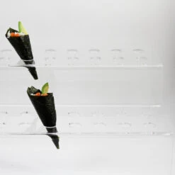 Buffet Display 2-Tier Canape Cone Tray For 40 Cones -Deals Kitchen Hub Store buffet tray edge