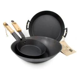 Netherton Foundry Spun Iron Prospector Pan -Deals Kitchen Hub Store pans netherton foundry