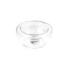 6 X 120ml Small Double Wall Glass Bowl